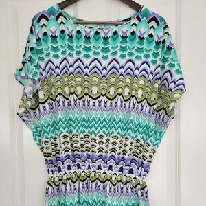 La Blanca  Tunic Swim size L